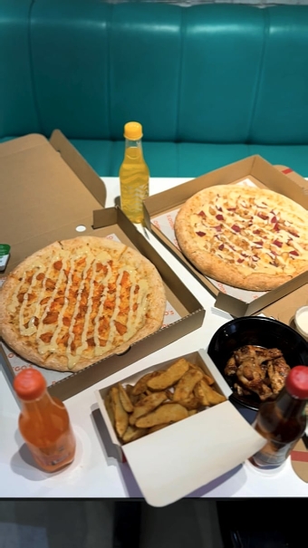 Reels for a big name pizza brand in egypt