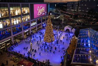 Wonka and The Ice Rink at Westfield London