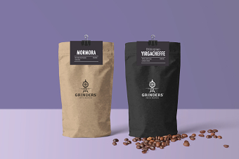 Grinders Coffee In-house pack