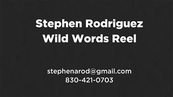 Wild Words Reel