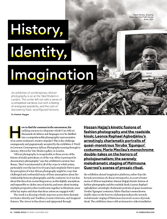 History, Identity, Imagination