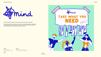 Take What You Need - Teenage Mental Health Campaign