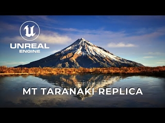 Unreal Engine 5: Mt Taranki 1:1 Replica