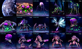 IN GAME CONCEPT BASED CREATURES