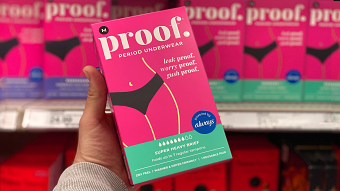 Proof Period Underwear Packaging