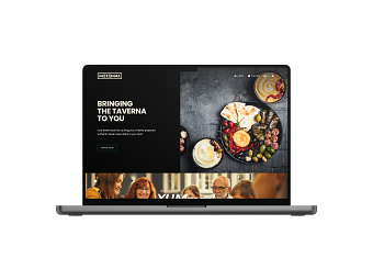 Mezemas branding and website