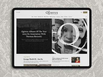The Quietus Brand and Website Relaunch