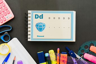Alphabet worksheet for children