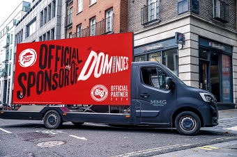 Pizza Hut Sponsors of Dominoes