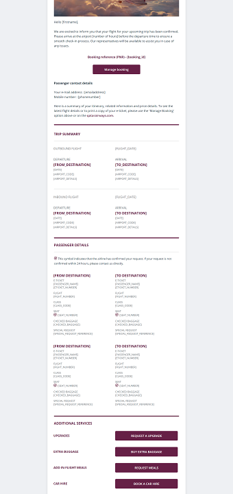 Qatar Airways - Task Assessment (Interview)