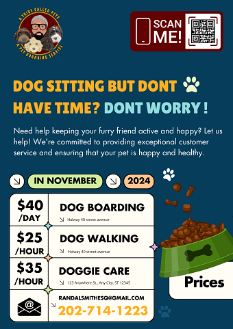 Dog sitting