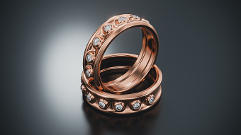Product design and visualization - Diamond Ring