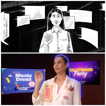 Storyboards for Book my show India