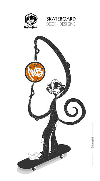 MBC - Skateboard Deck-Designs - T-Shirts & Hoodies