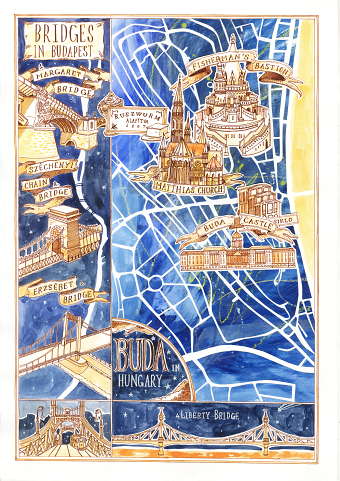 Map of Budapest