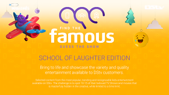 DStv Rewards | Find The Famous - Kids Edition