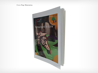 Jeffrey Giraffe is Thirsty - Book Design
