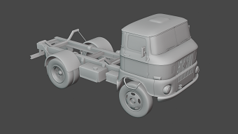 Truck Model for GTA V as a mod