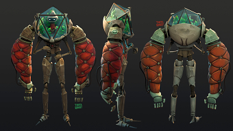 Cute Plant Keeper Robot