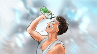 Bottled Water Ad