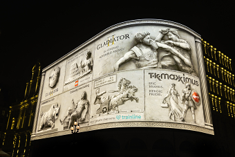 Gladiator II: turning Piccadilly Lights to stone and BFI IMAX into the colosseum