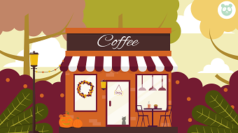 Autumn/ Fall Coffee Shop