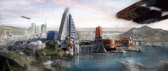 New Eden. Game concept art