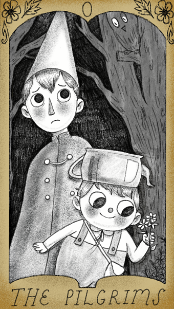 Over the Garden Wall Major Arcana Tarot