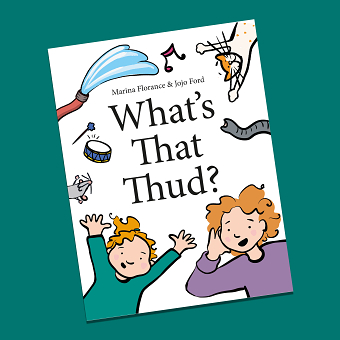 What's That Thud? Children's book illustration and formatting
