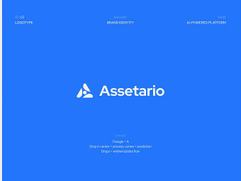 Assetario - Brand Design (Branding) for AI-driven SaaS Platform