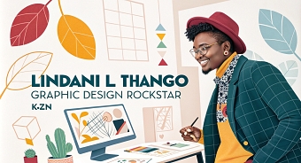Lindani L Thango: Graphic Design Rockstar from KZN