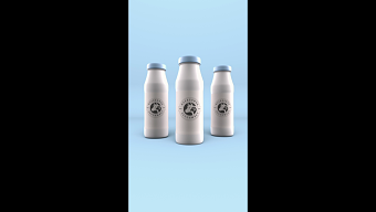 Our latest 3D project features a sleek and modern milk bottle design for "Henderson Farmhouse."