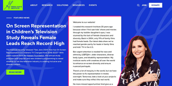 Geena Davis Institute- Wordpress