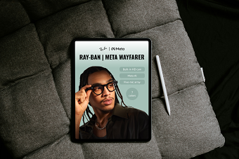 Ray Ban Meta Wayfarer Infographics