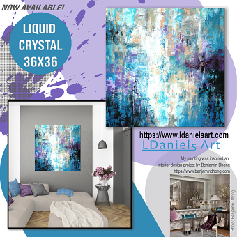 Liquid Crystal 36x36 now available