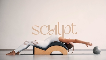Brand identity/fitness club SCULPT/logo design
