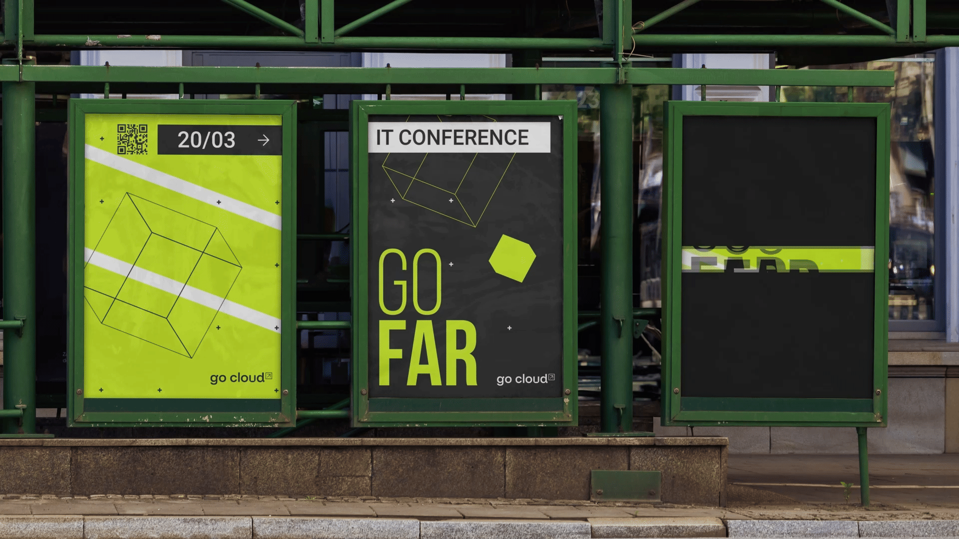 Go Cloud | IT Event Logo & Key Visual Design
