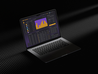 Crypto Dashboard UI for Web App