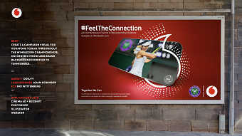 Vodafone Wimbledon OOH KV