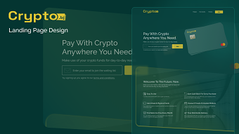 Crypto Landing Page