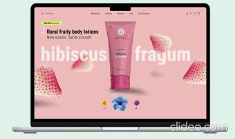 Playing with beauty product UI