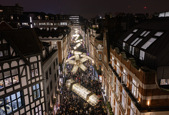 Carnaby Street - 'Into The Light' Installation