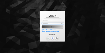 SleekLoginUI - Login Page