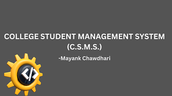 College Management Website