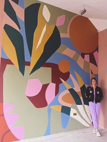 Mural for Archies Herne Hill, a South American inspired restaurant