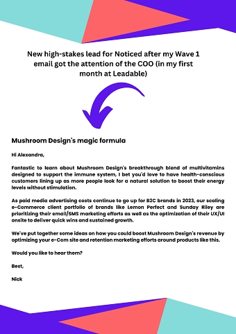 Leadable - Email Marketing examples