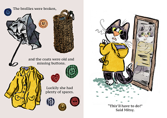 Puddle Picturebook sample spread