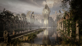 Ancient Mythical Statue