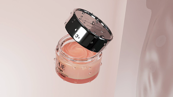 Skin Care 3D Product Modeling and Animation