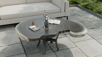 LIFE EDGE TABLE | 3D Product Rendering